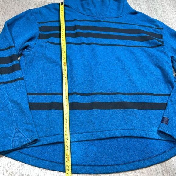 PUMA GOLF Long Sleeve Slouchy Fleece in Gibraltar Sea Heather-Black Women's XXL - Picture 6 of 13